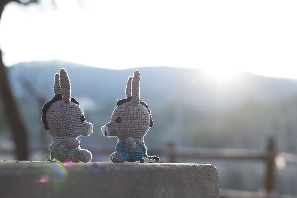 Patrón gratis amigurumi burrito