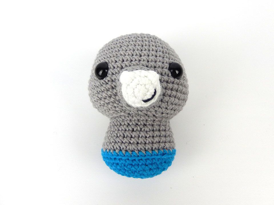 Patron burrito amigurumi cuerpo