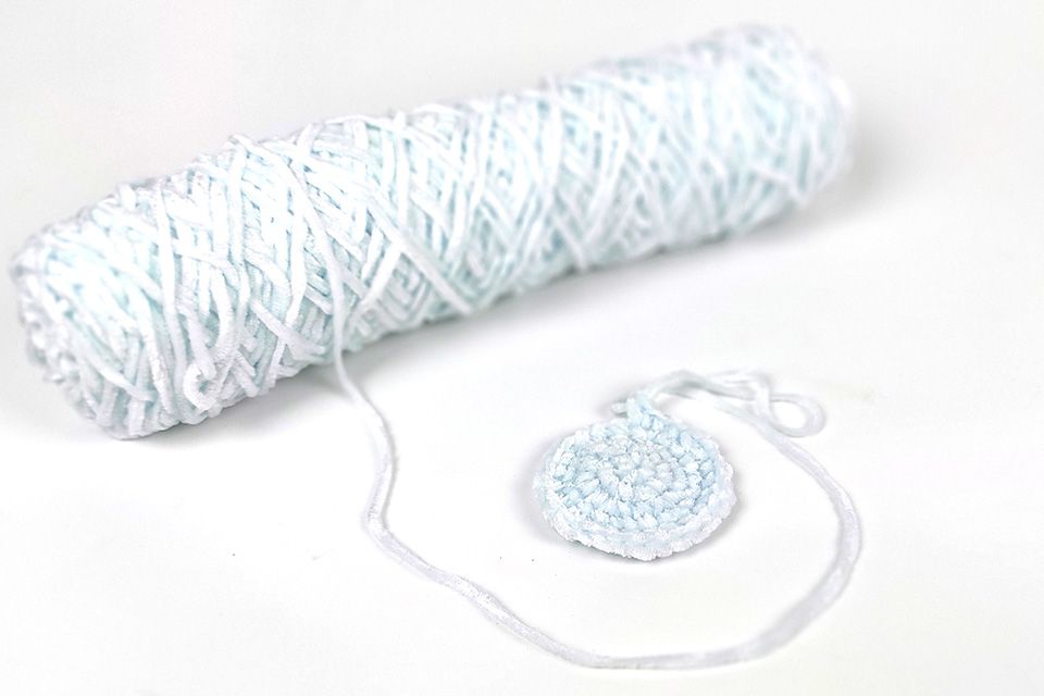hilo de terciopelo para amigurumis