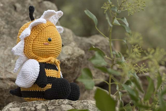 Abeja amigurumi