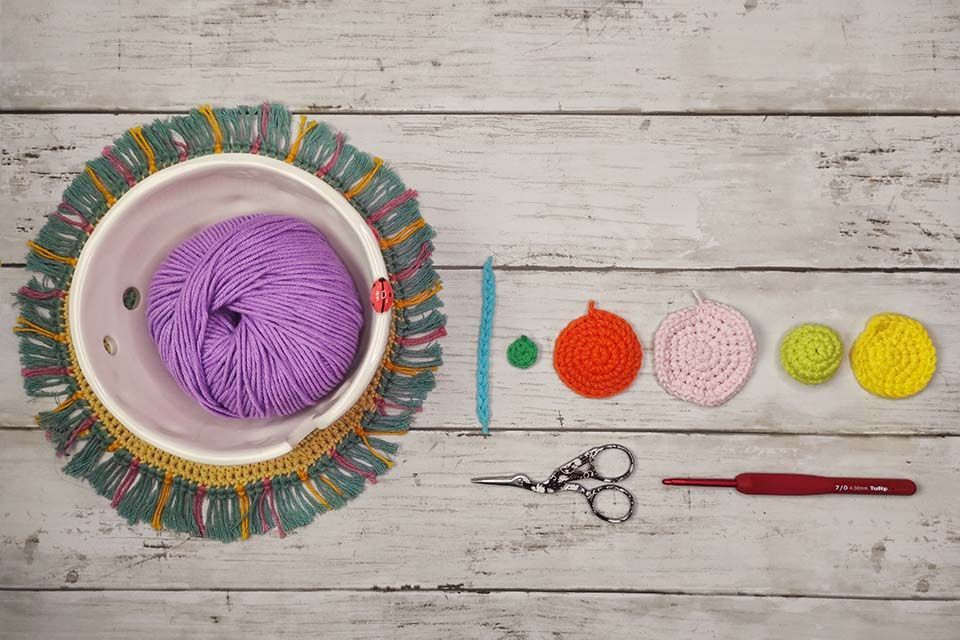 puntos basicos amigurumi