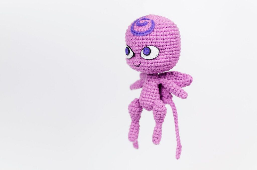 Patrón polilla amigurumi