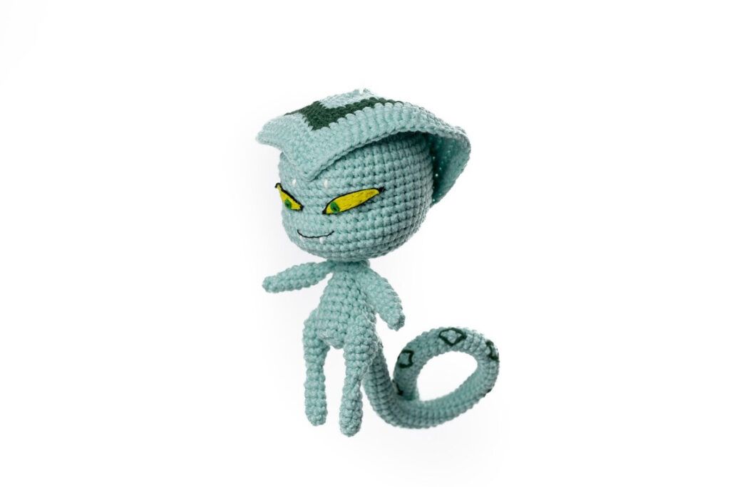 Patrón serpiente amigurumi