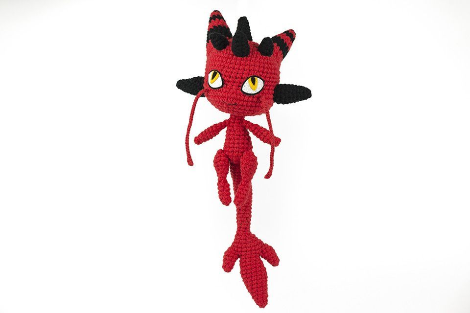 Patrón dragón amigurumi