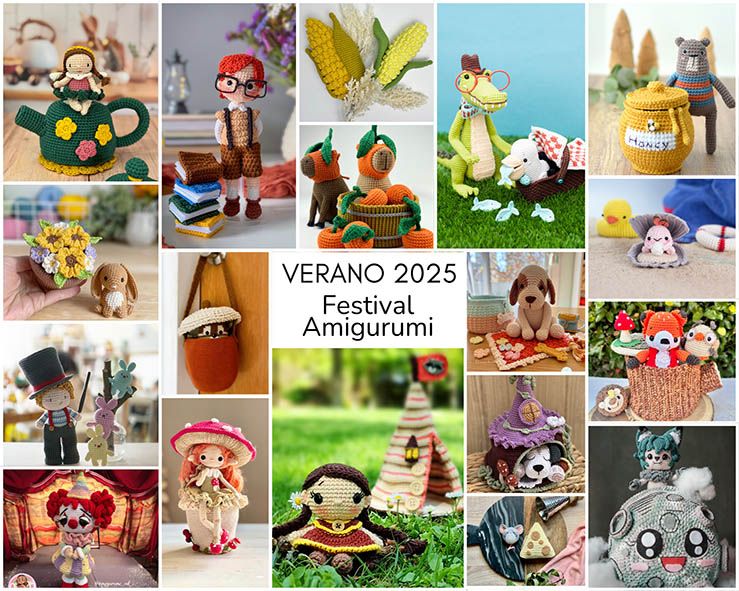 Festival Amigurumi de Verano 2025: conoce a Amaia y su escondite