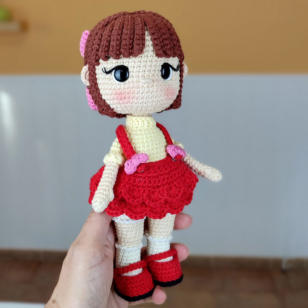 Mary-Anne · Patrón Muñeca Amigurumi en PDF