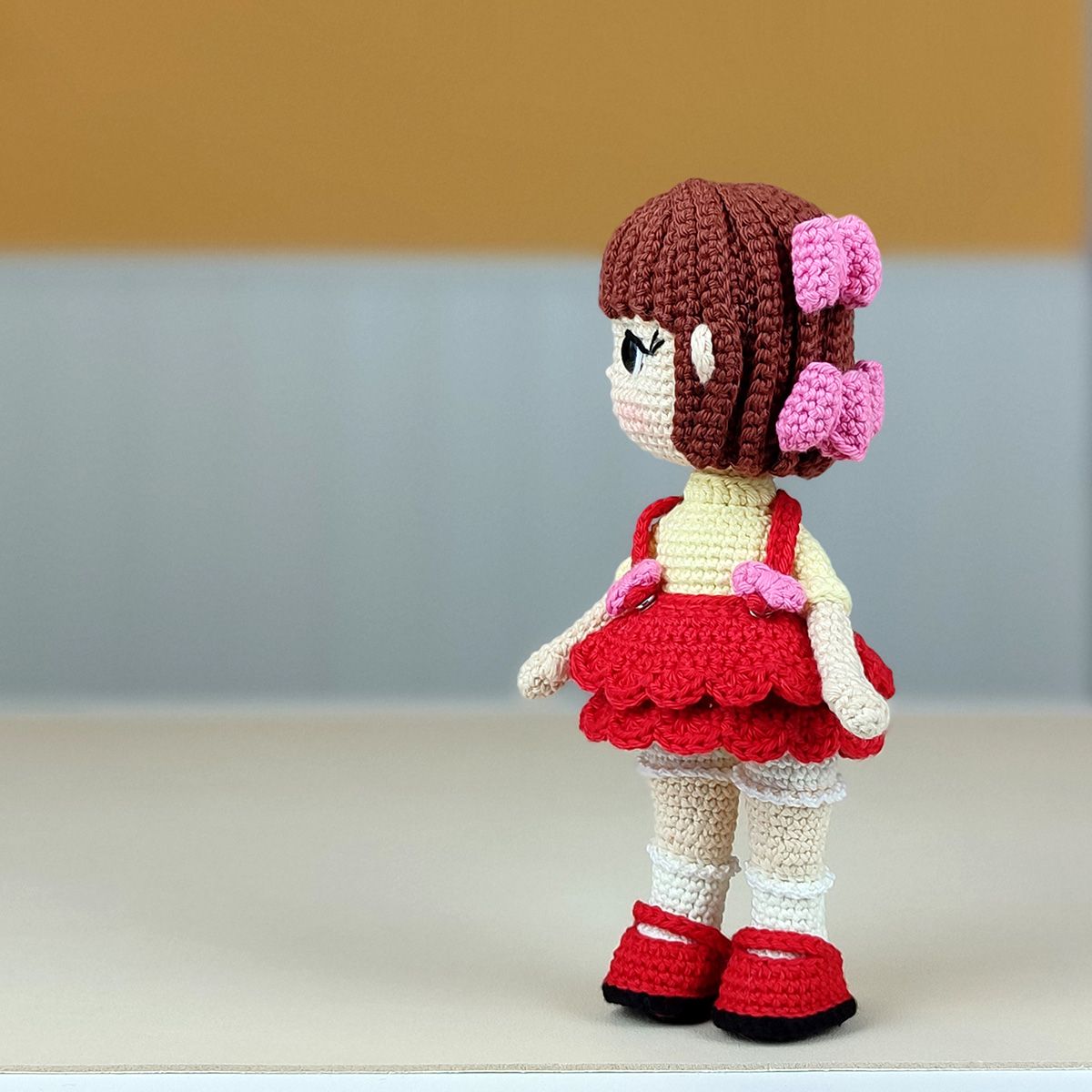 muñeca amigurumi